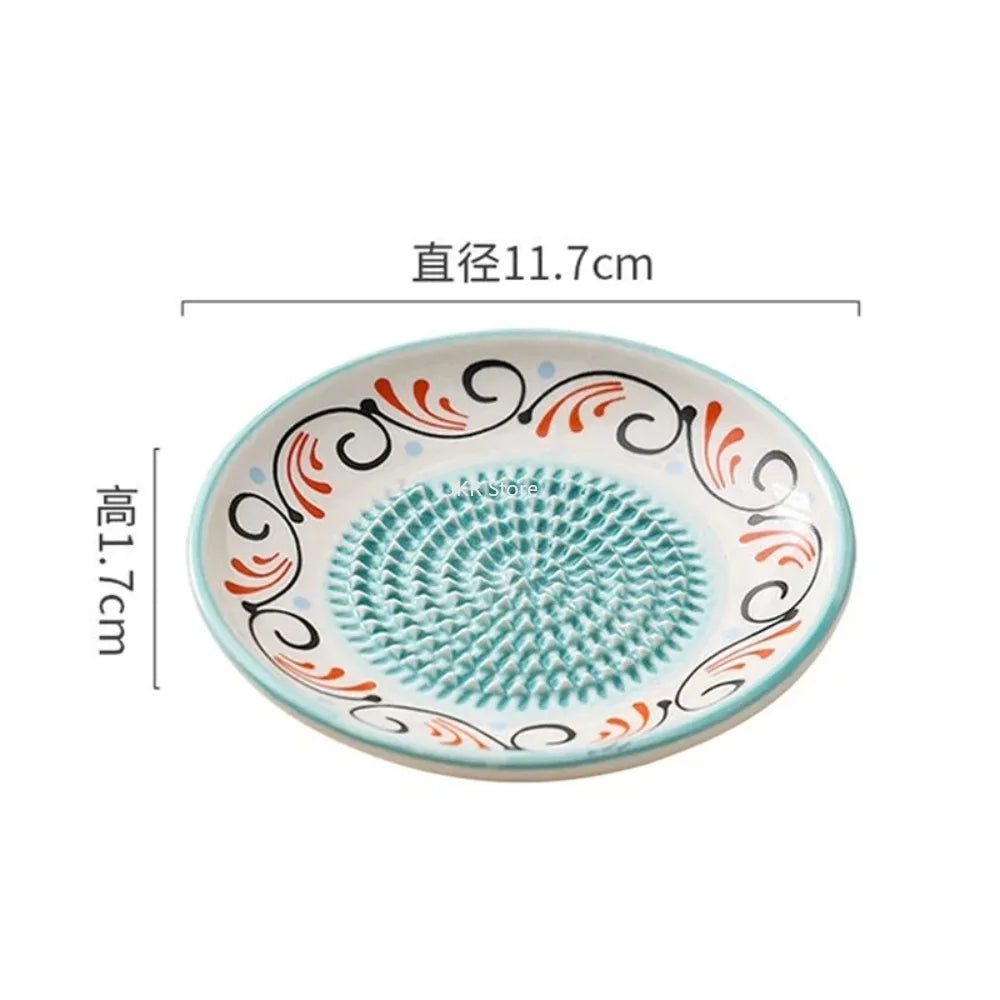 Grattugia di ceramica per frutta e verdura, fresca e congelata.